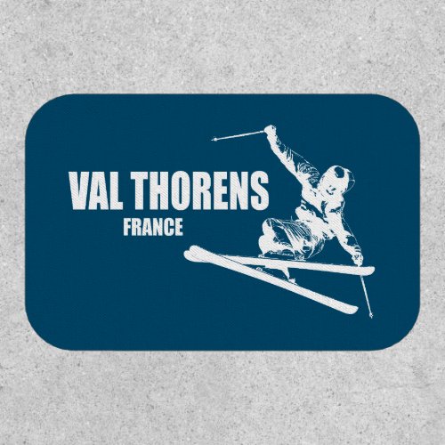 Val Thorens France Skier Patch