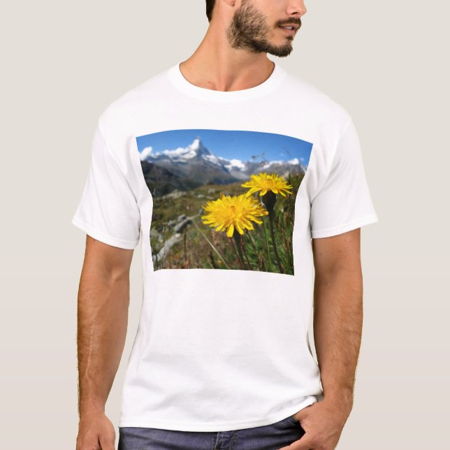 Valais Alps Swiss T-Shirt (Front)