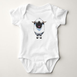 VALAIS Black Nose Sheep Babysuit Baby Bodysuit