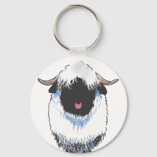 VALAIS Black Nose Sheep Keychain