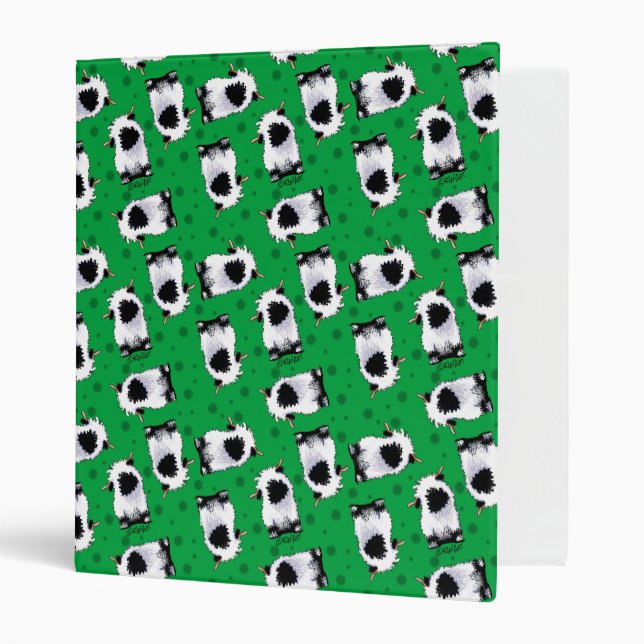 Valais Blacknose Sheep Binder (Front/Inside)