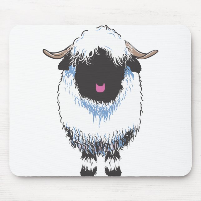 VALAIS BLACKNOSE SHEEP MOUSE PAD (Front)