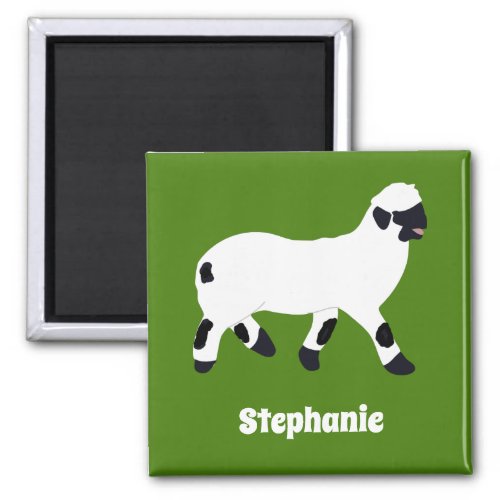 Valais Blacknose Sheep Personalized Farmers Magnet