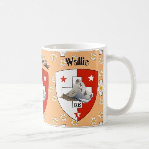 Valais v Wallis Suisse v Switzerland Tasse Coffee Mug