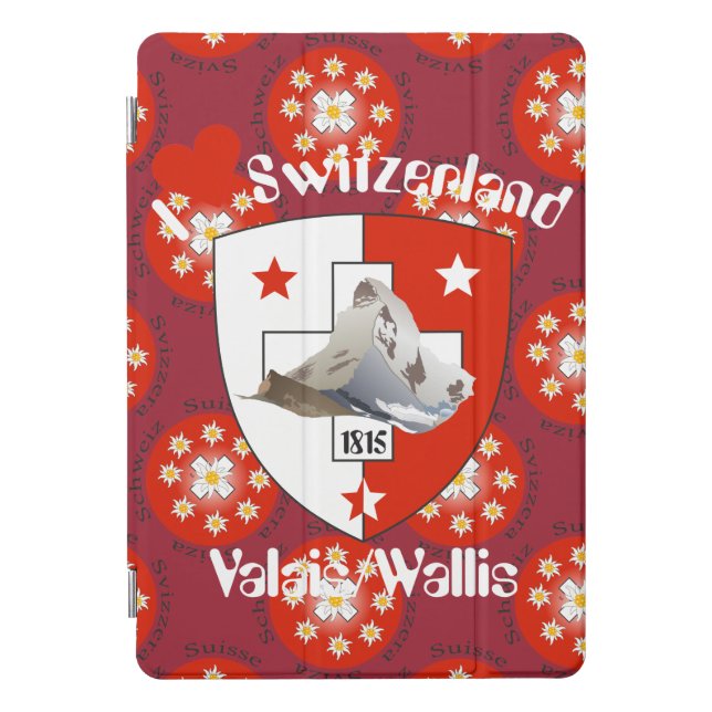 Valais - Wallis - Suisse - Switzerland iPad Hüllen iPad Pro Cover (Front)