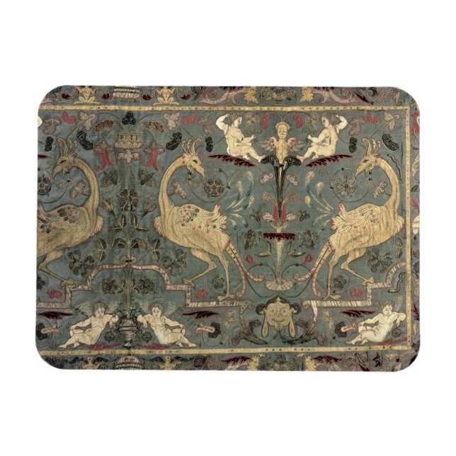 Valance of Renaissance design, 17th century (silk) Magnet (Horizontal)
