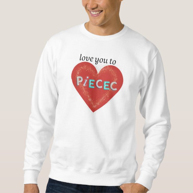 Valantine desgine sweatshirt (Front)