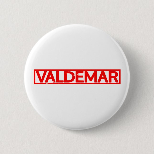 Valdemar Stamp Button (Front)