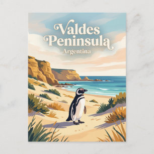 Valdes Peninsula Argentina Postcard