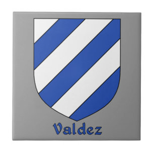 Valdez Family Shield Tile
