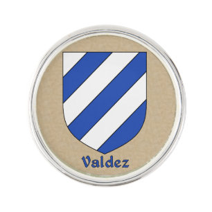 Valdez Historical Shield Pin