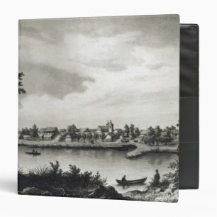 Valdivia, from 'The History of Chile'engraved 3 Ring Binder