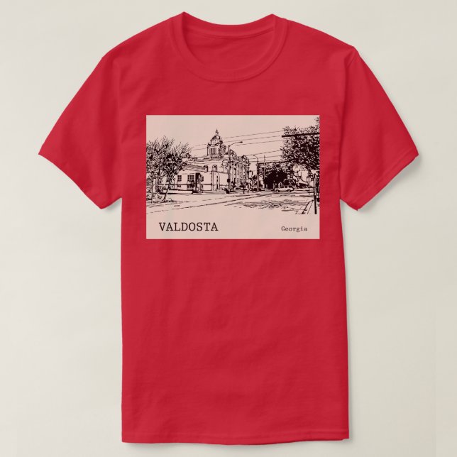 Valdosta Georgia TShirt 1 (Design Front)