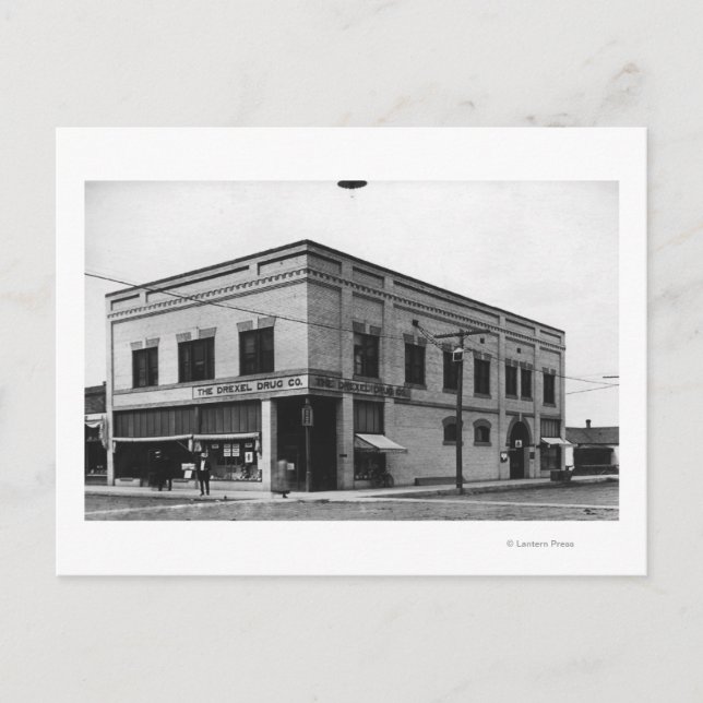 Vale, Oregon Town View of Nelson Block Photograp Postcard (Front)