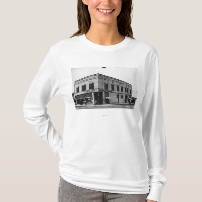 Vale, Oregon Town View of Nelson Block Photograp T-Shirt (Front)