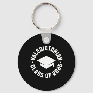 Valedictorian Cl Of 2025 Graduation  Keychain