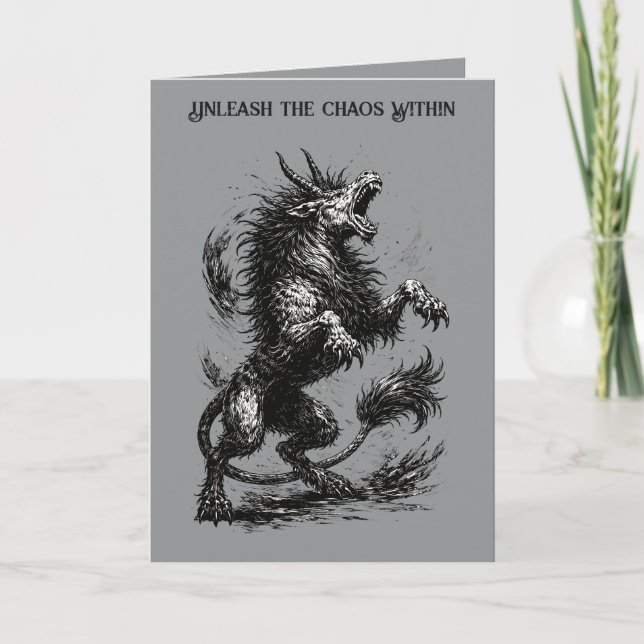 Valefor Unleashed Bray of the Infernal King Card (Front)