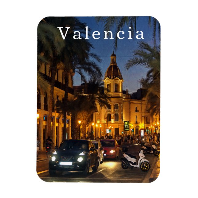  Valencia. #18.   Magnet (Vertical)
