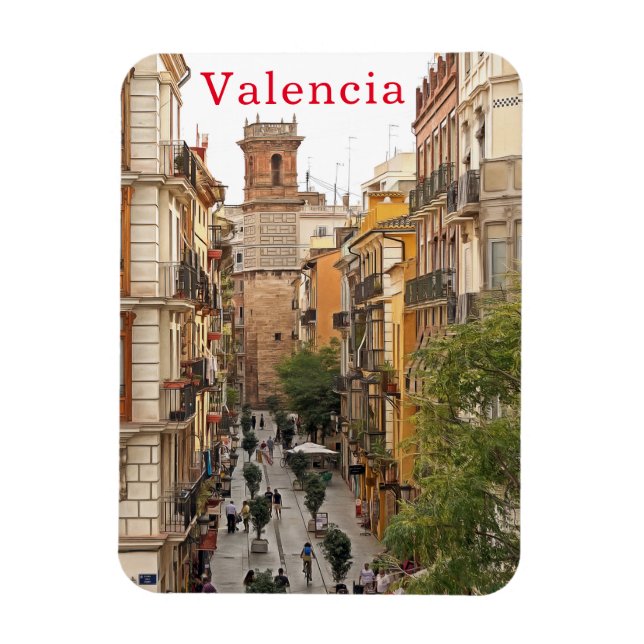 Valencia. #25.   magnet (Vertical)