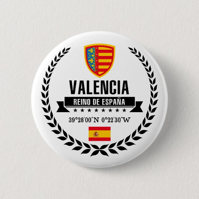 Valencia Button (Front)