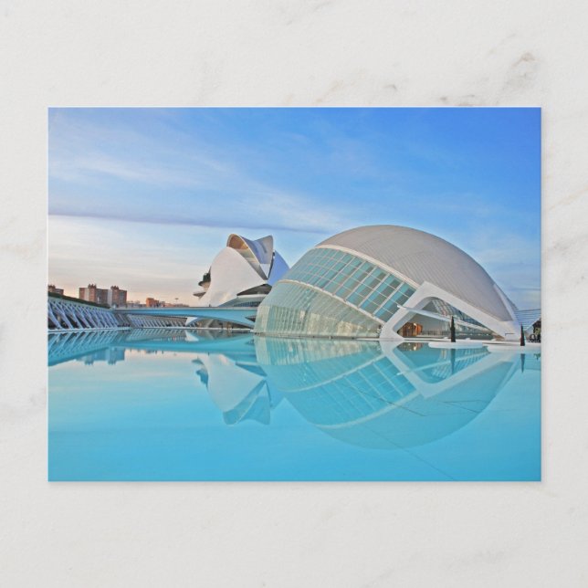 Valencia - Ciudad de las Artes y las Ciencias Postcard (Front)
