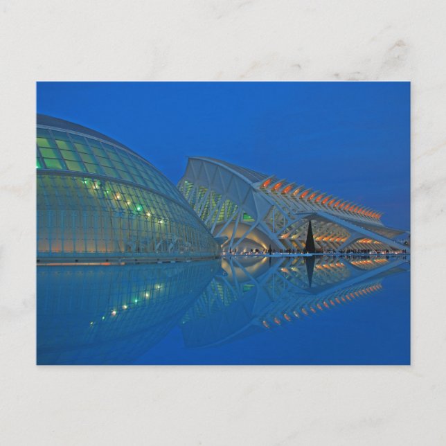 Valencia - Ciudad de las Artes y las Ciencias Postcard (Front)