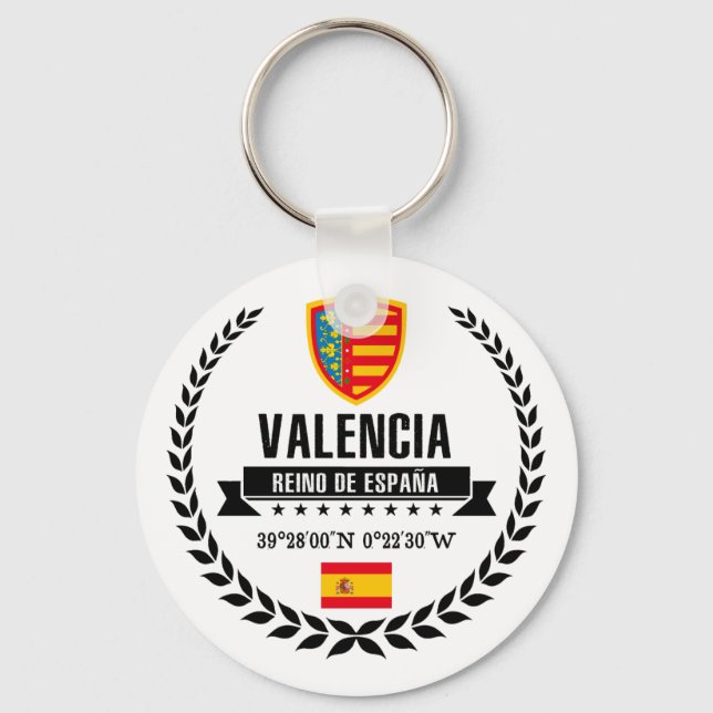 Valencia Keychain (Front)