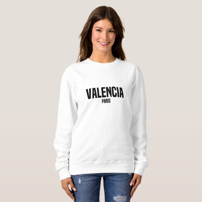 valencia paris sweatshirt (Front Full)