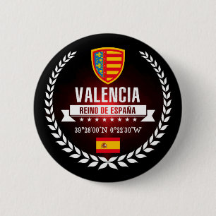 Valencia Pinback Button