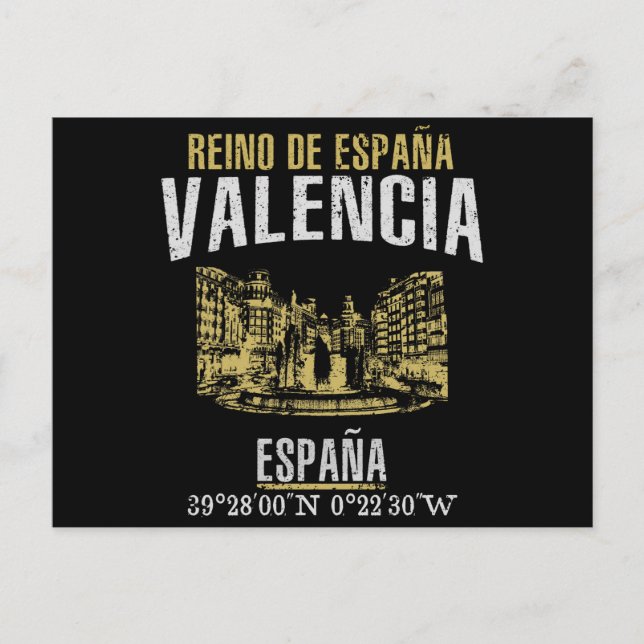 Valencia Postcard (Front)
