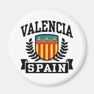 Valencia Spain Magnet