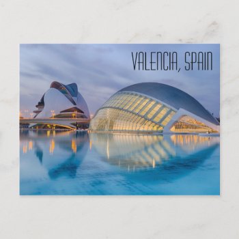 Valencia Spain Postcard by BradHines at Zazzle