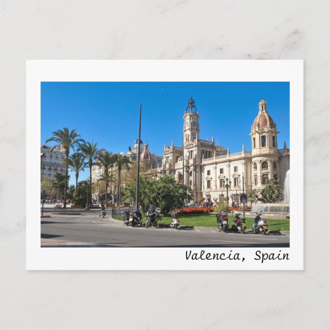 Valencia, Spain Postcard (Front)