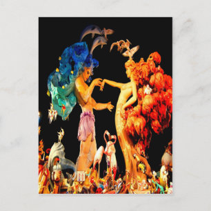 valencia spain speaks of nou Campanar Postcard