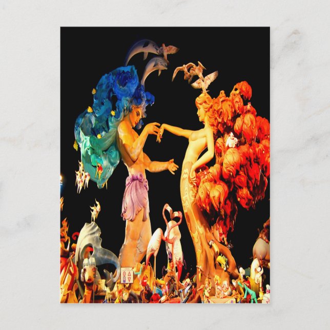 valencia spain spoke a nou campanar postcard (Front)