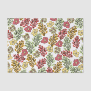 Valencia Spanish Floral and Vines Tissue Paper