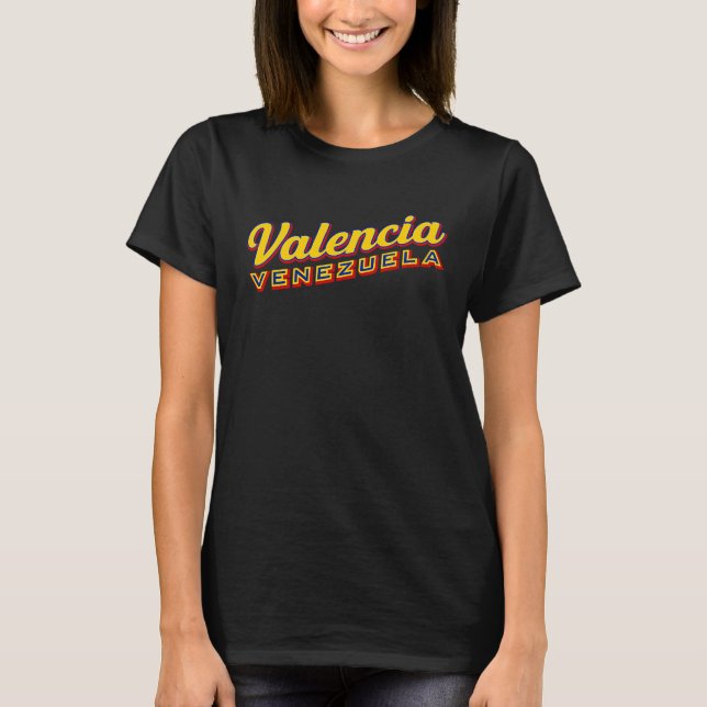 Valencia Venezuela T-Shirt (Front)