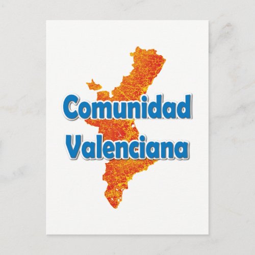Valencian Community Postcard