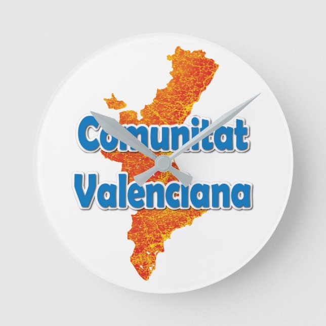 Valencian Community Round Clock (Front)