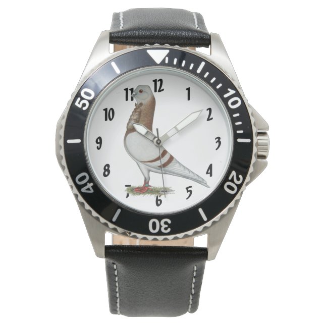 Valencian Figurita Pigeon Watch (Front)