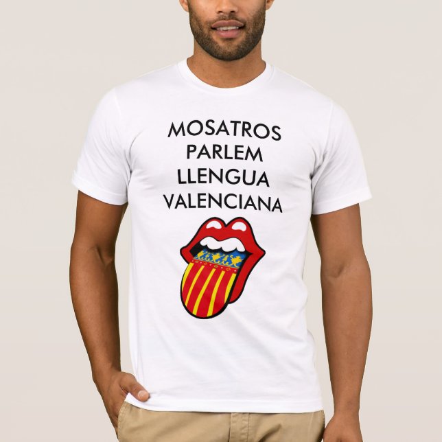 VALENCIAN MOSATROS PARLEM LLENGUA T-Shirt (Front)