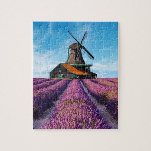 Valensole Lavender Fields Provence France Jigsaw Puzzle