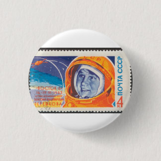 Valentina Vladimirovna 1st Woman in Space Button