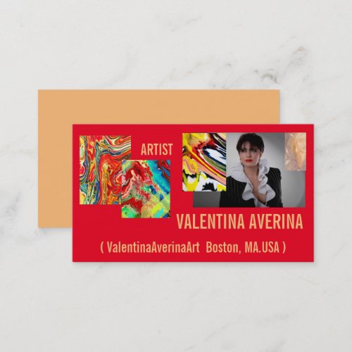 ValentinaAverinaArt  Business Card