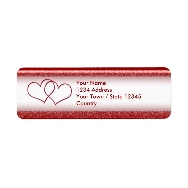 Valentine #1 label (Front)