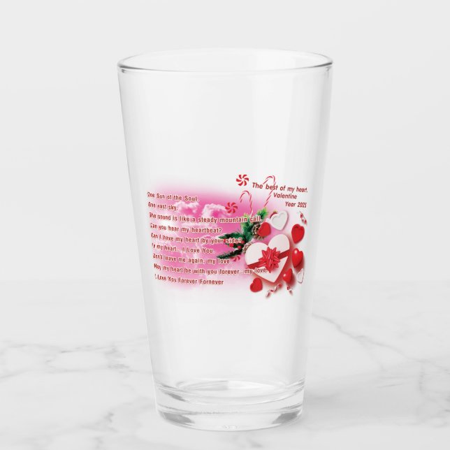 Valentine 2025-Drinkware Glass (Front)