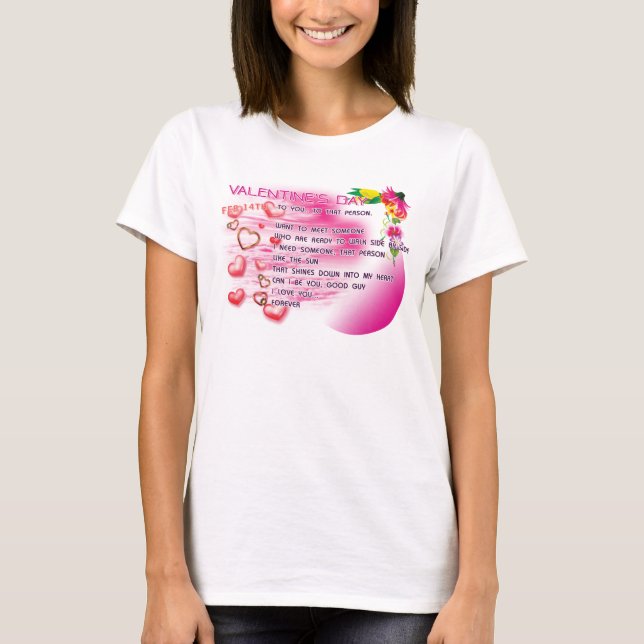 Valentine 2026 -ENG Women Shirt (Front)