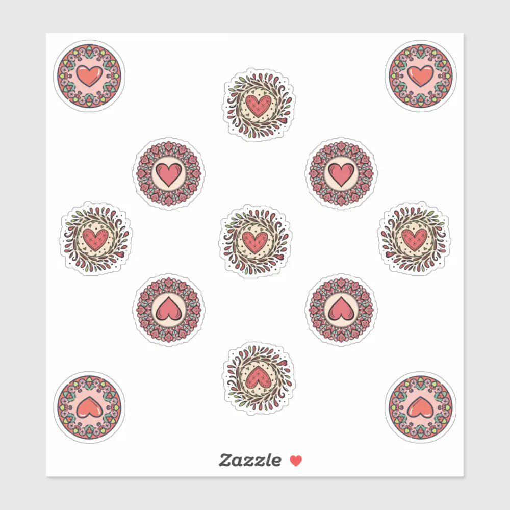 Valentine ai stickers