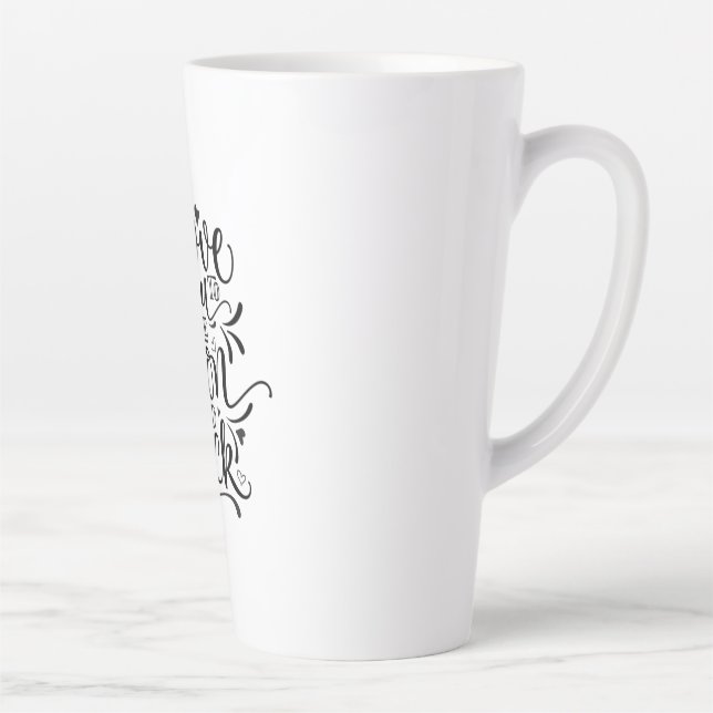 Valentine Art I Love You To The Moon Latte Mug (Right)
