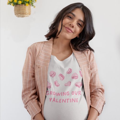 Valentine Baby Pregnancy T_Shirt